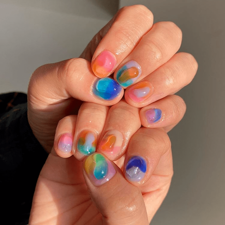 奥运|美甲越粉金牌越稳，奥运美甲可太上头了！