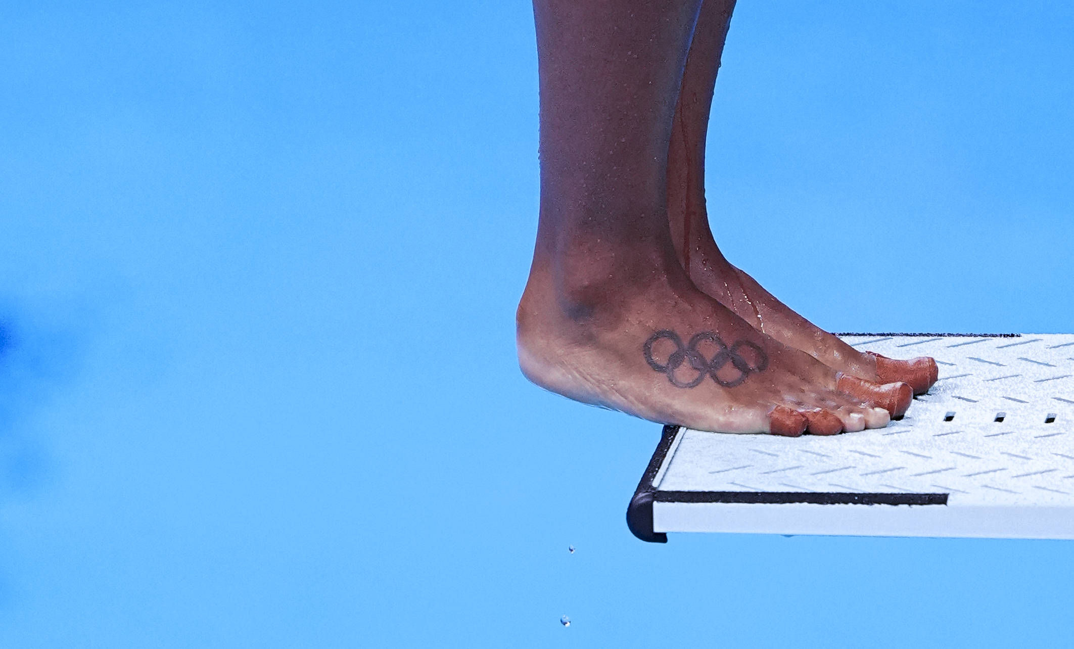 7月31日,加拿大选手阿贝尔在半决赛中.