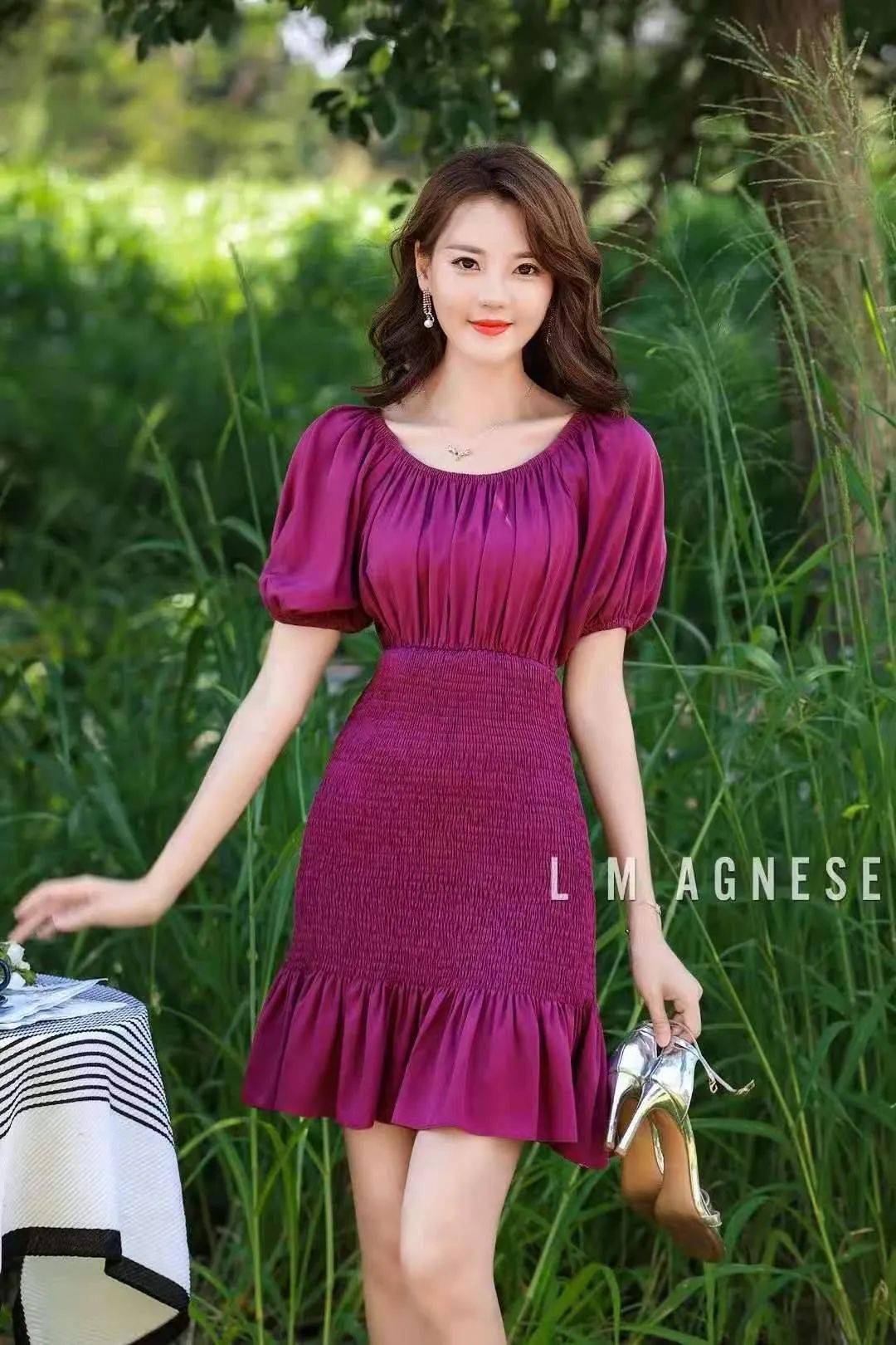 穿这些裙变身优雅淑女