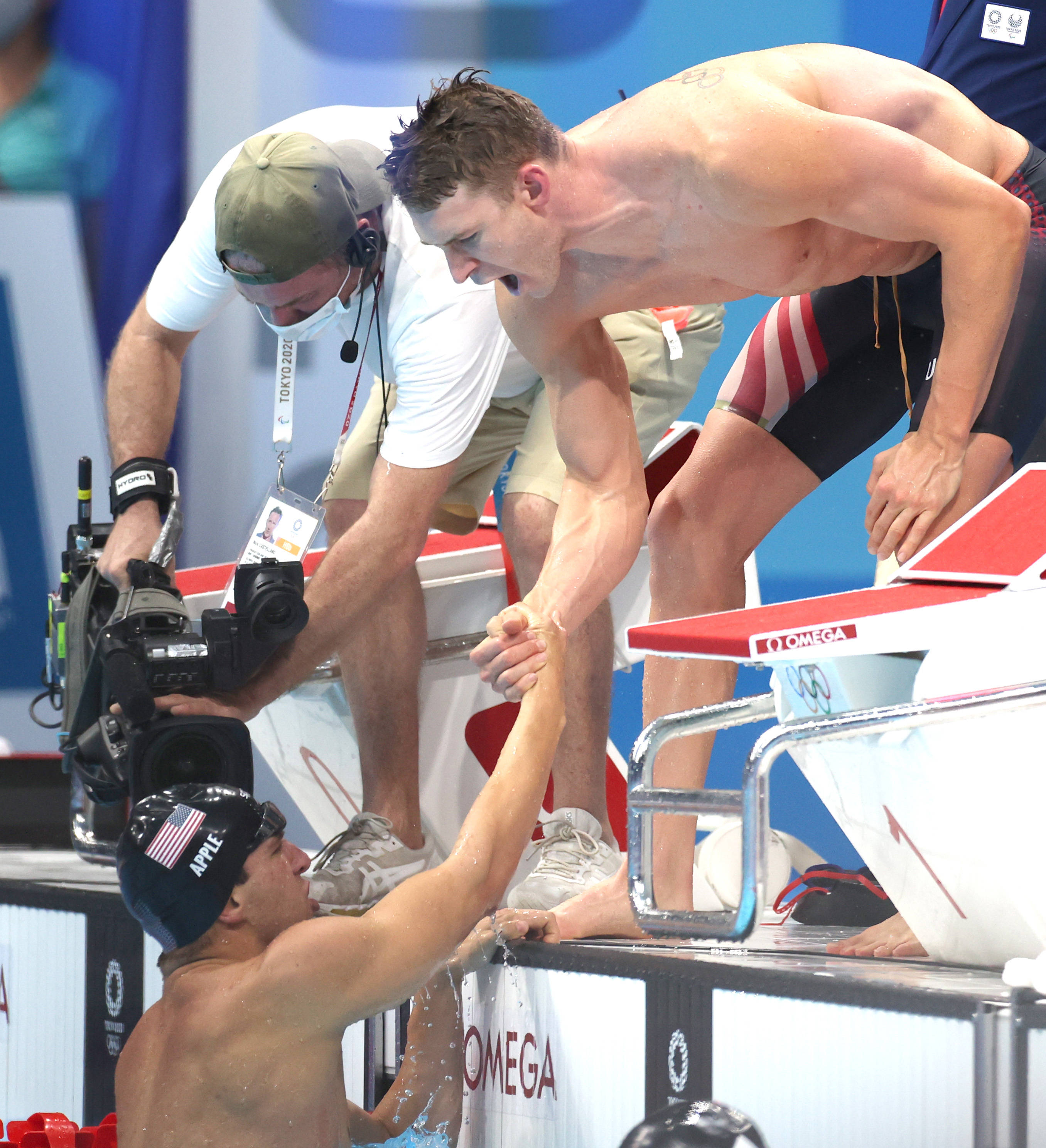 游泳——男子4x100米混合泳接力决赛赛况