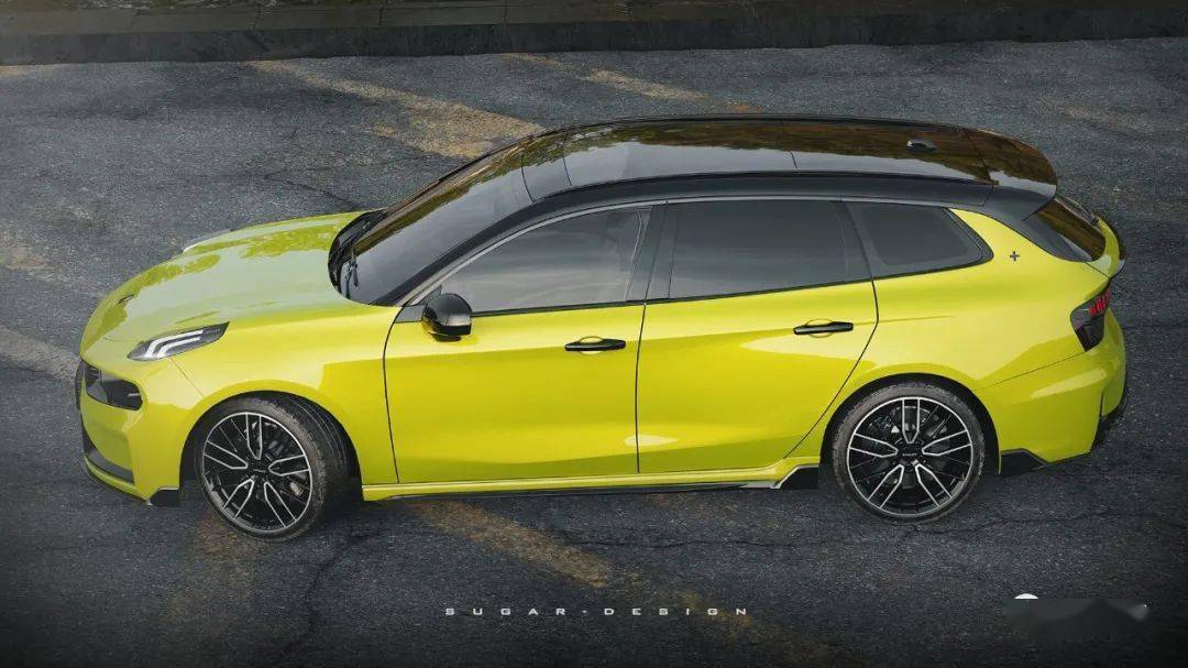 领克03 旅行版曝光?一旦上市恐怕又将是爆款车型_套件