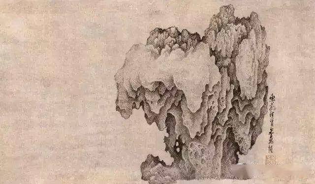 历代名家画奇石:姿态万千,赏心悦目!
