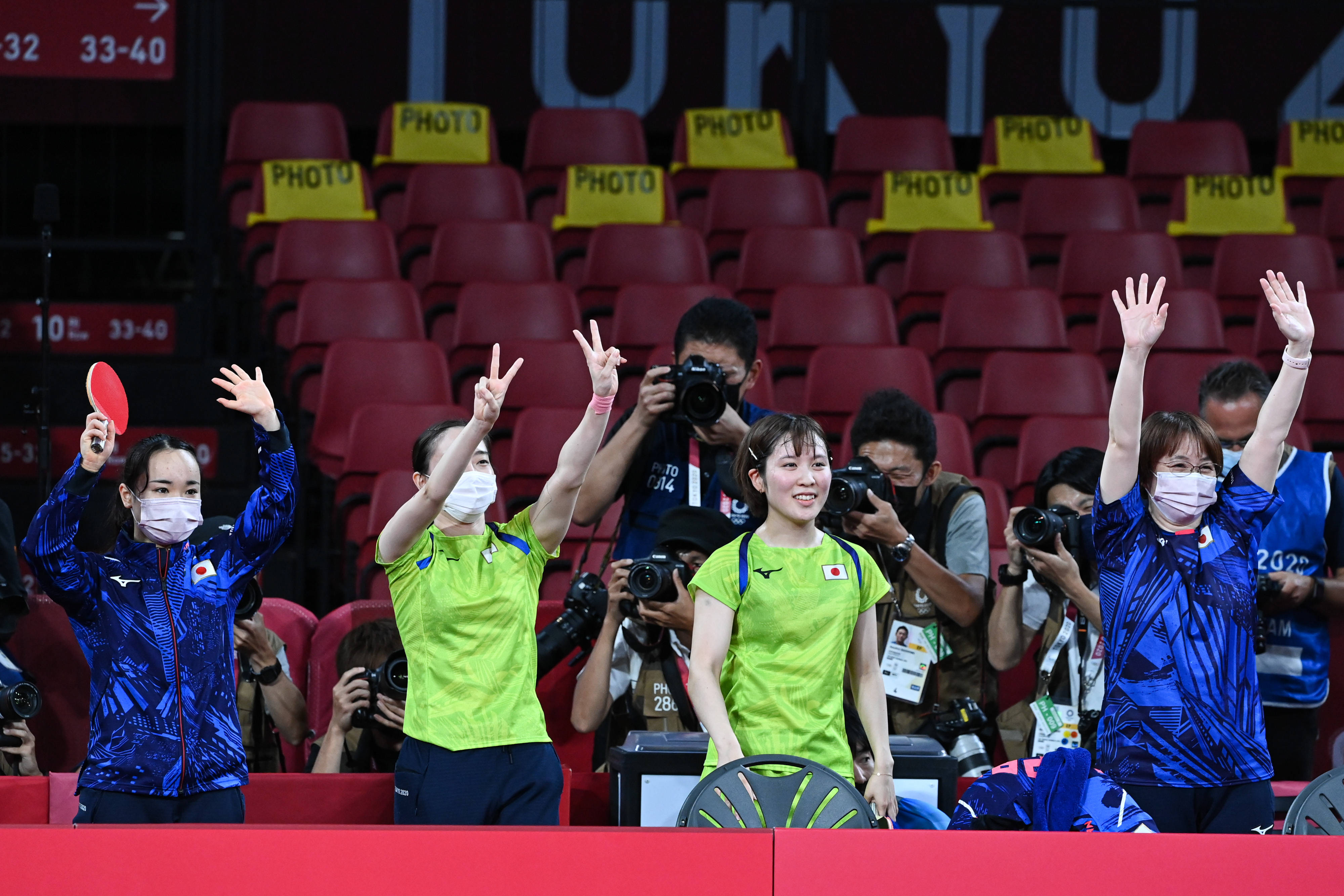 乒乓球——女团:日本队晋级决赛