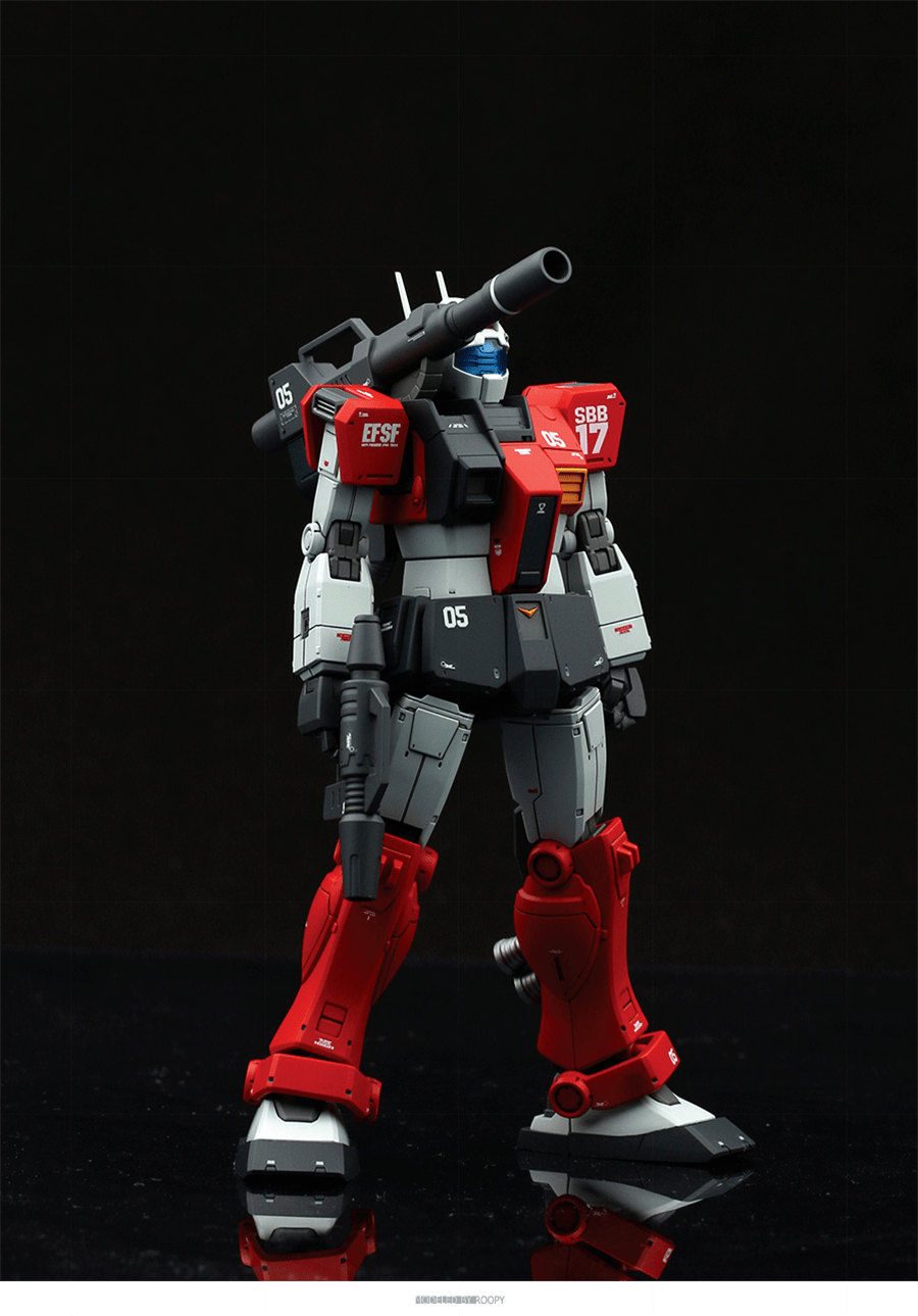 精细改色涂装hggto吉姆加农宇宙突击式样