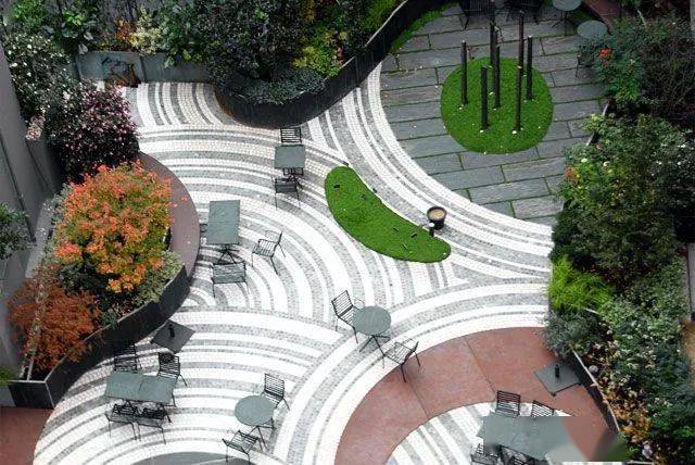 意向图70款景观铺装整理