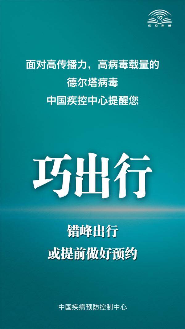 中国疾控中心|面对德尔塔病毒，中国疾控中心提示您这九点！