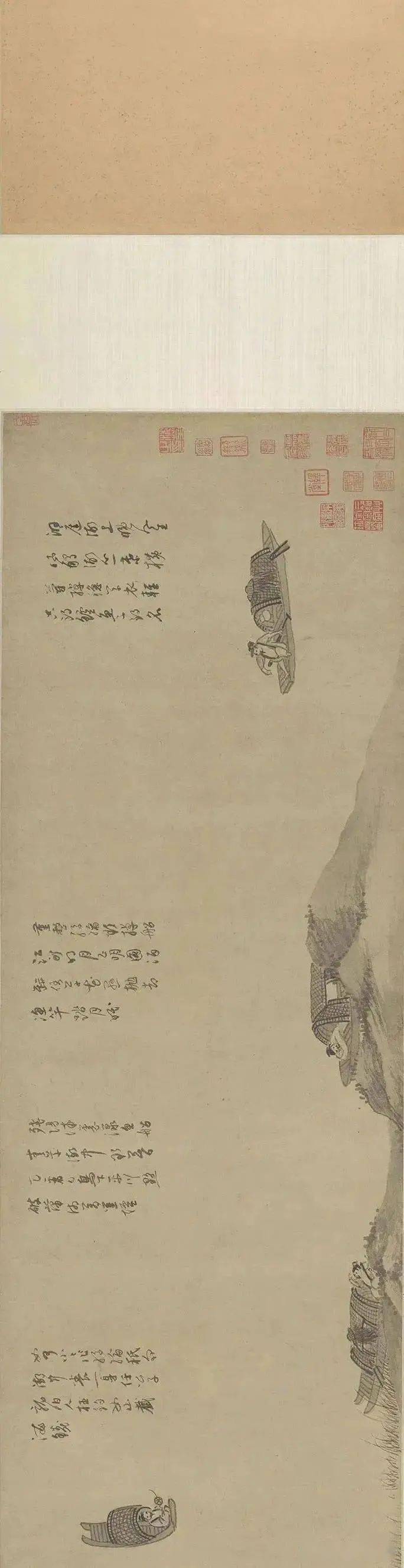 元代吴镇渔父图