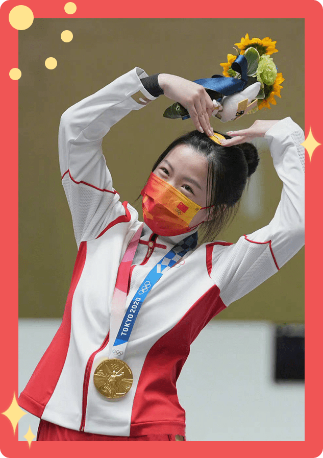 指甲越粉桃花越旺今年夏天跟着奥运冠军杨倩做美甲好看炸了