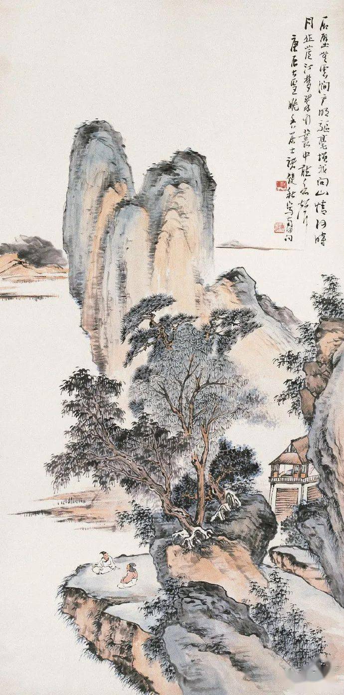 诸健秋的山水画欣赏(一)_名家