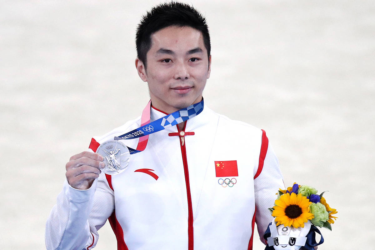 2016年里约奥运会到五年后的东京奥运会,决赛中尤浩以15.