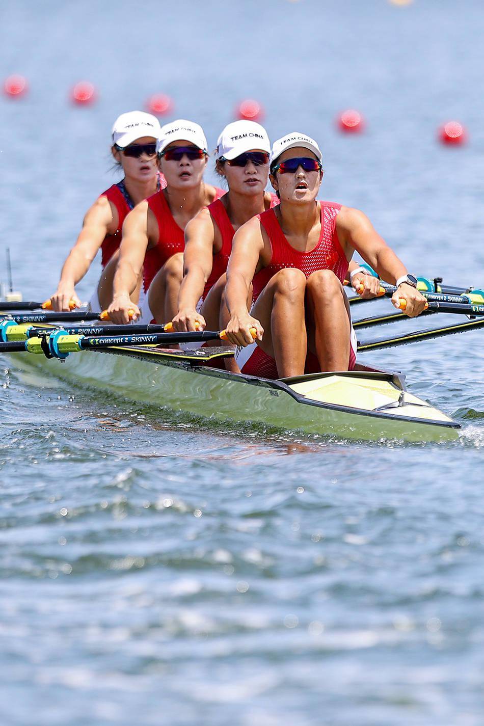 崔晓桐7月28日 赛艇女子四人双桨【第10金】崔晓桐 26岁/吕扬