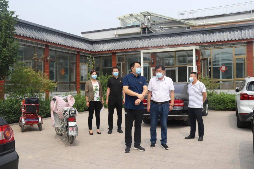 高丽营镇党委书记王海松深入各村督导检查