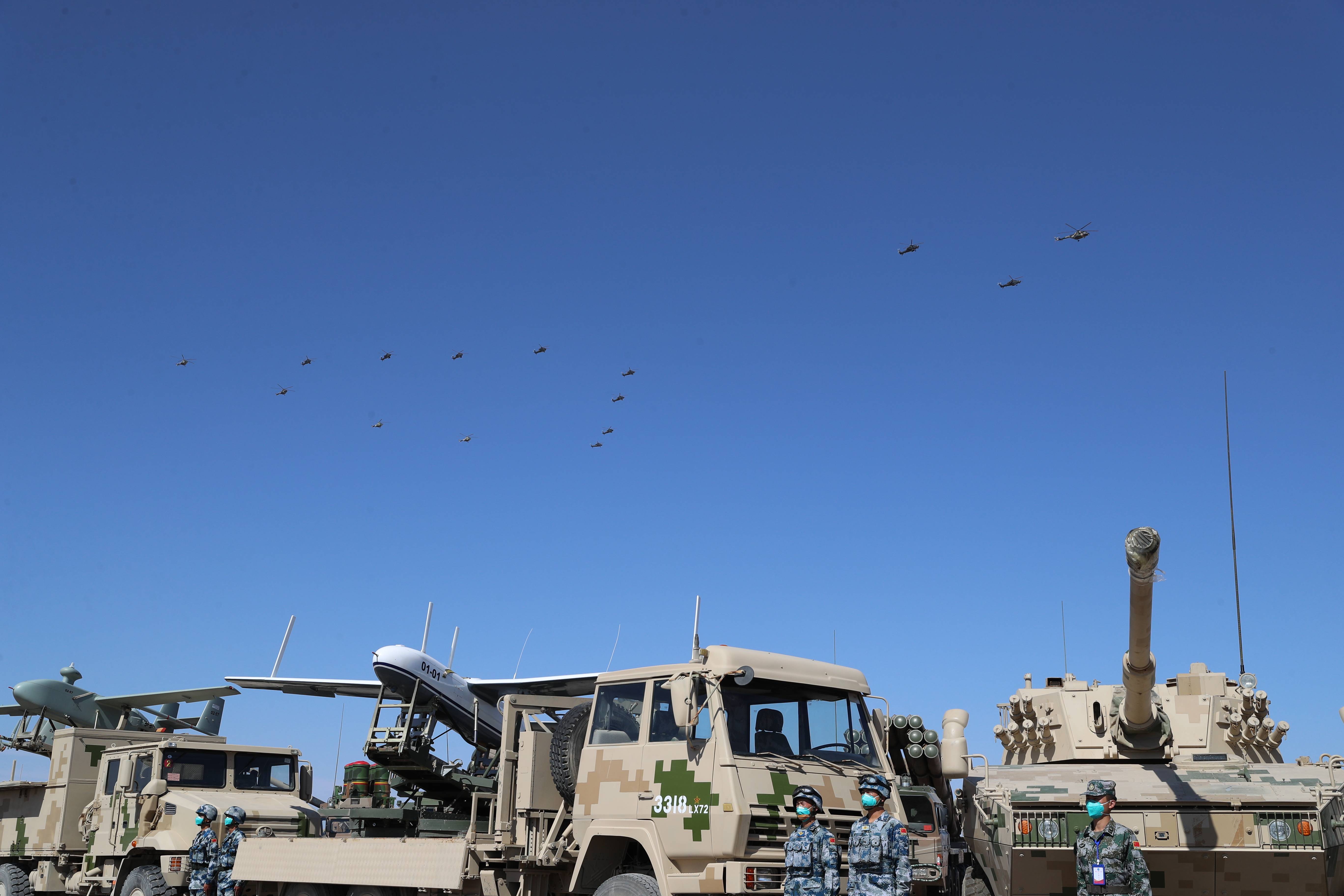 西部联合2021演习正式开始