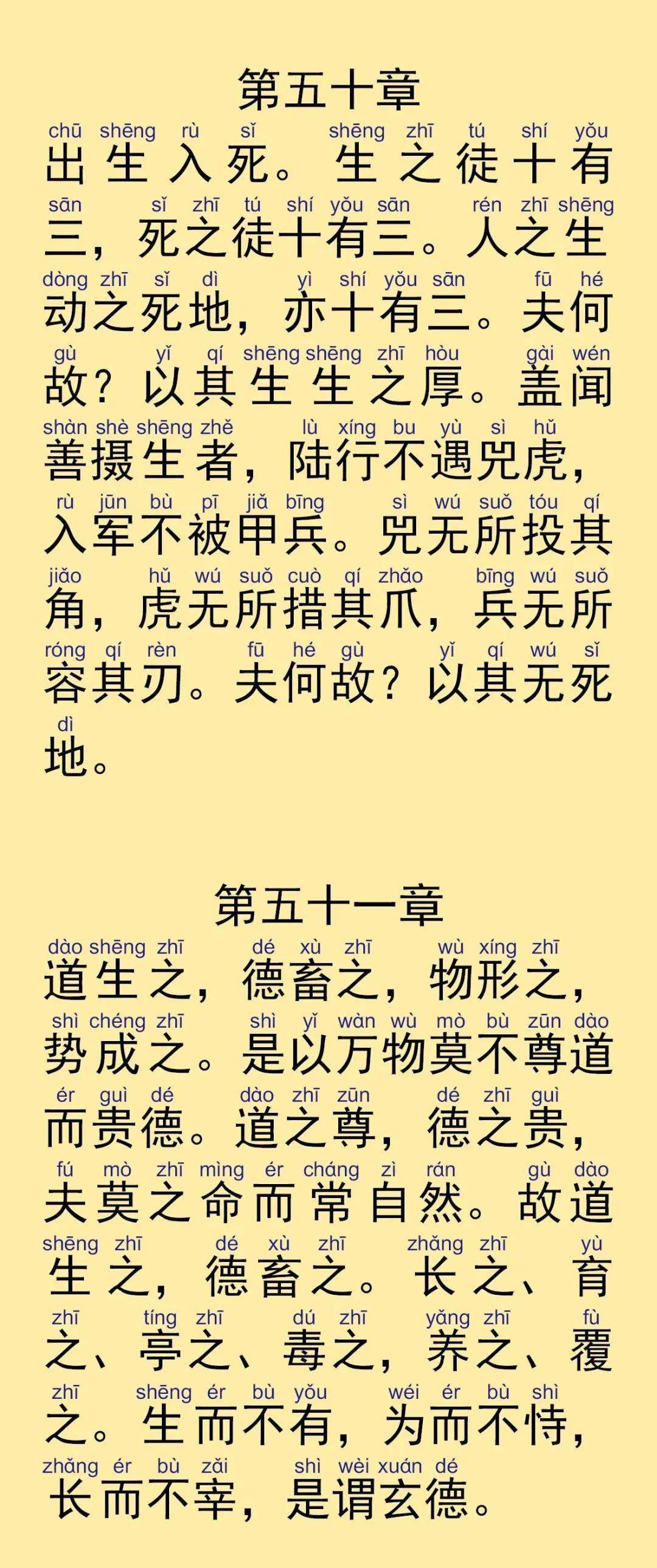 道德经简体注音版