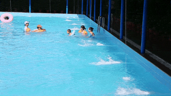 天庆温泉酒店游泳图片