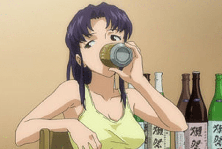 葛城美里整个冰箱里面都塞满了啤酒,她喜欢啤酒的程度可见一斑,连官方