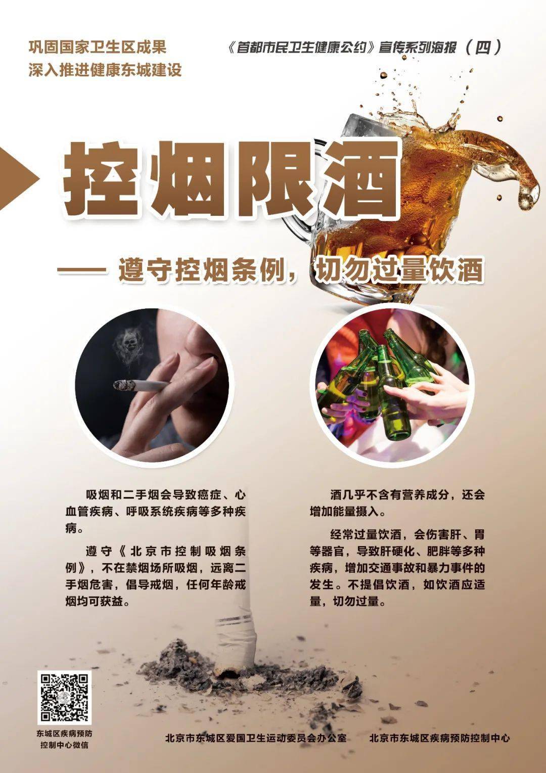 首都市民卫生健康公约控烟限酒