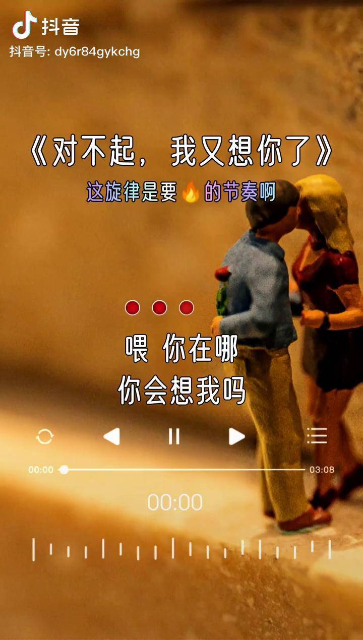 对不起我又想你了可再也回不去那个时代那个爱情那个年纪了音乐伤感