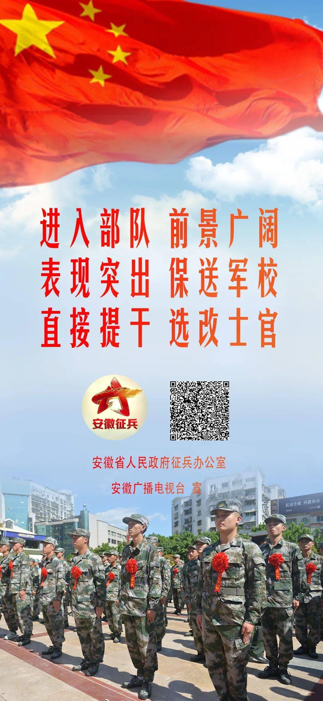 注意2021年下半年征兵报名即将截止