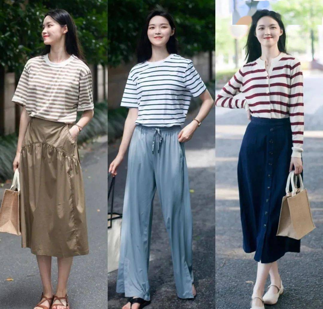 条纹|万能搭配公式，让你的衣服不再“压箱底”！