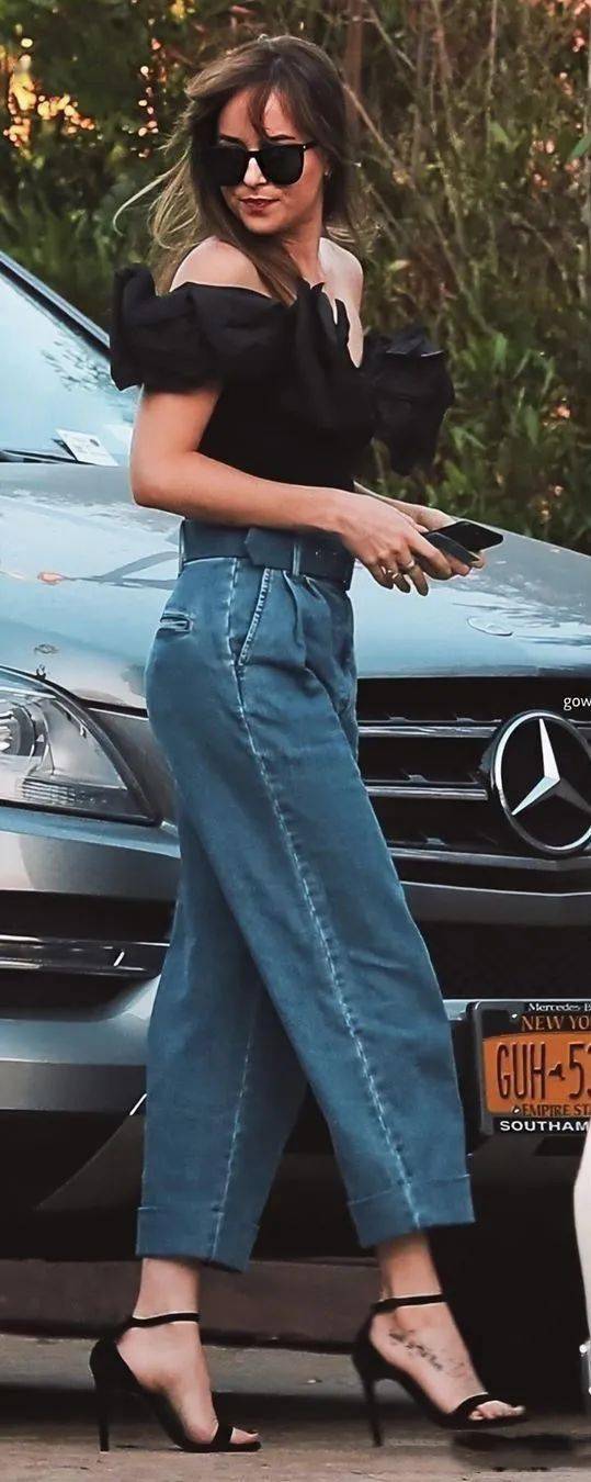 芭蕾|早秋必穿“牛仔裤+仙女鞋”，显气质显高级还显腿长！