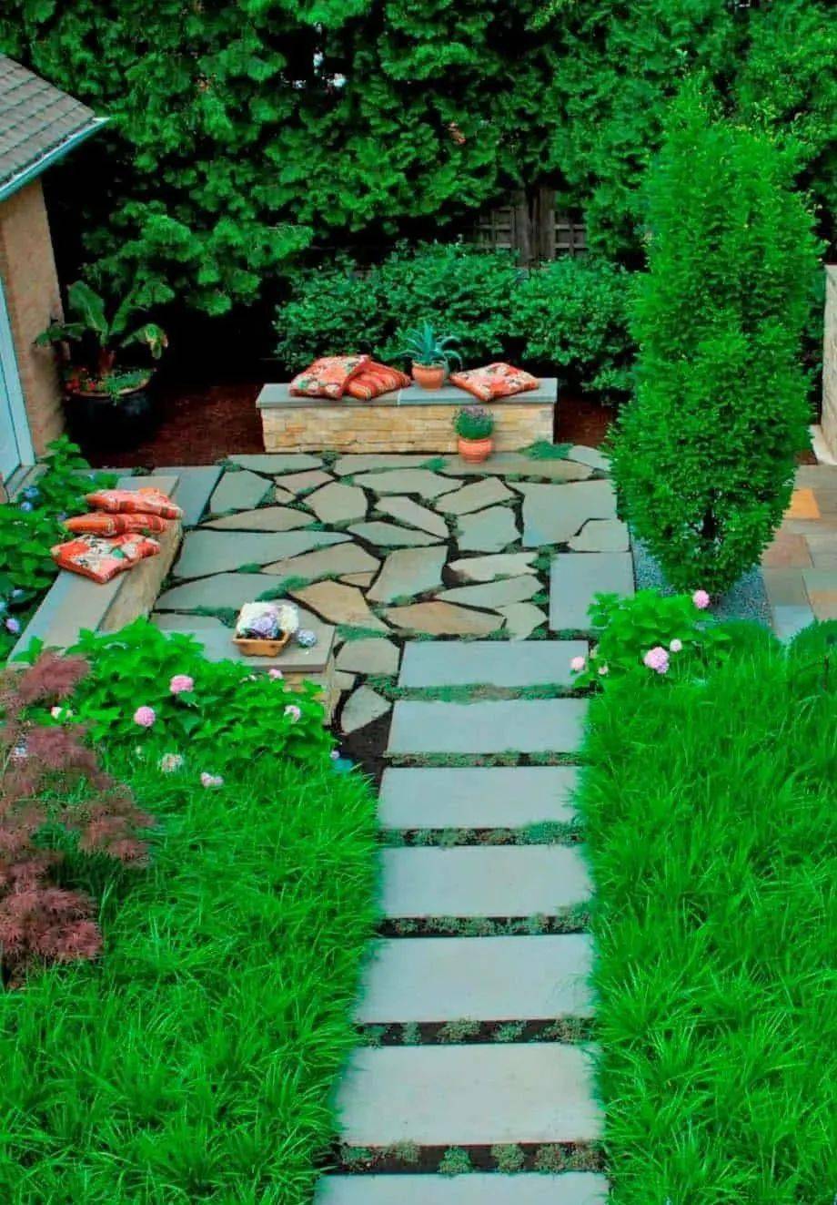 精选50款庭院小径踏出一地诗意