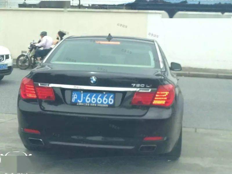 沪牌66666都在什么车上