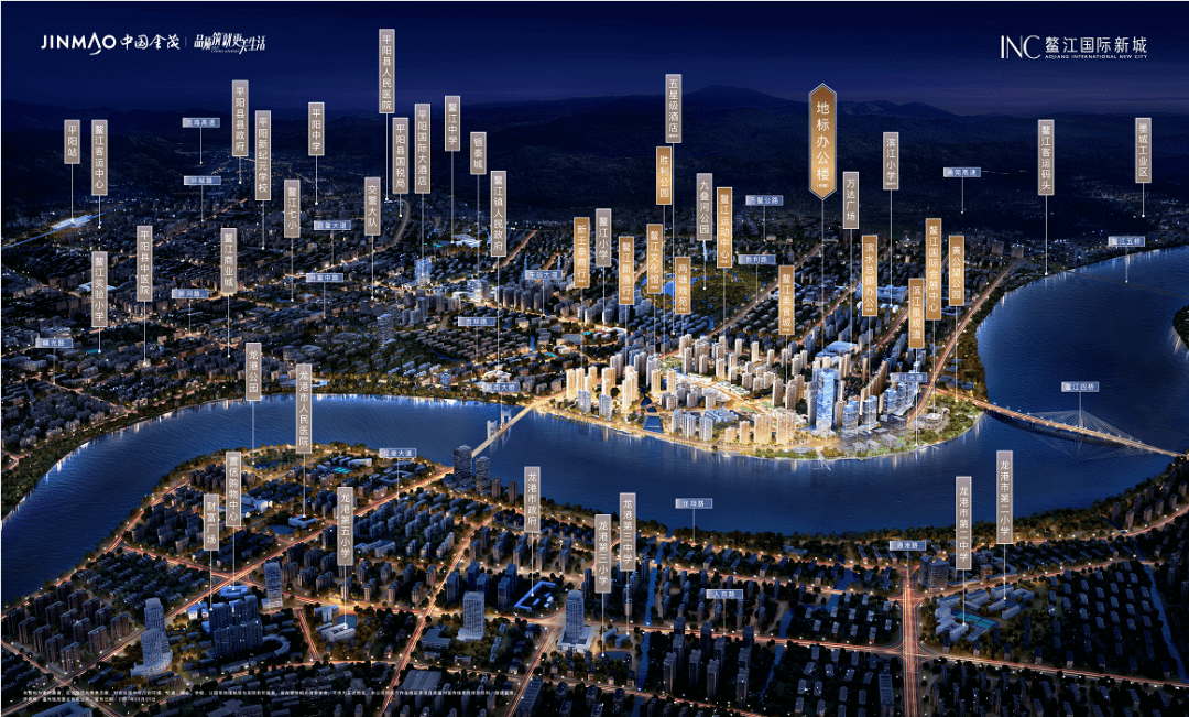 占地1900多亩,规划范围由鳌江镇胜利路,火车站大道和鳌江江岸围合而成