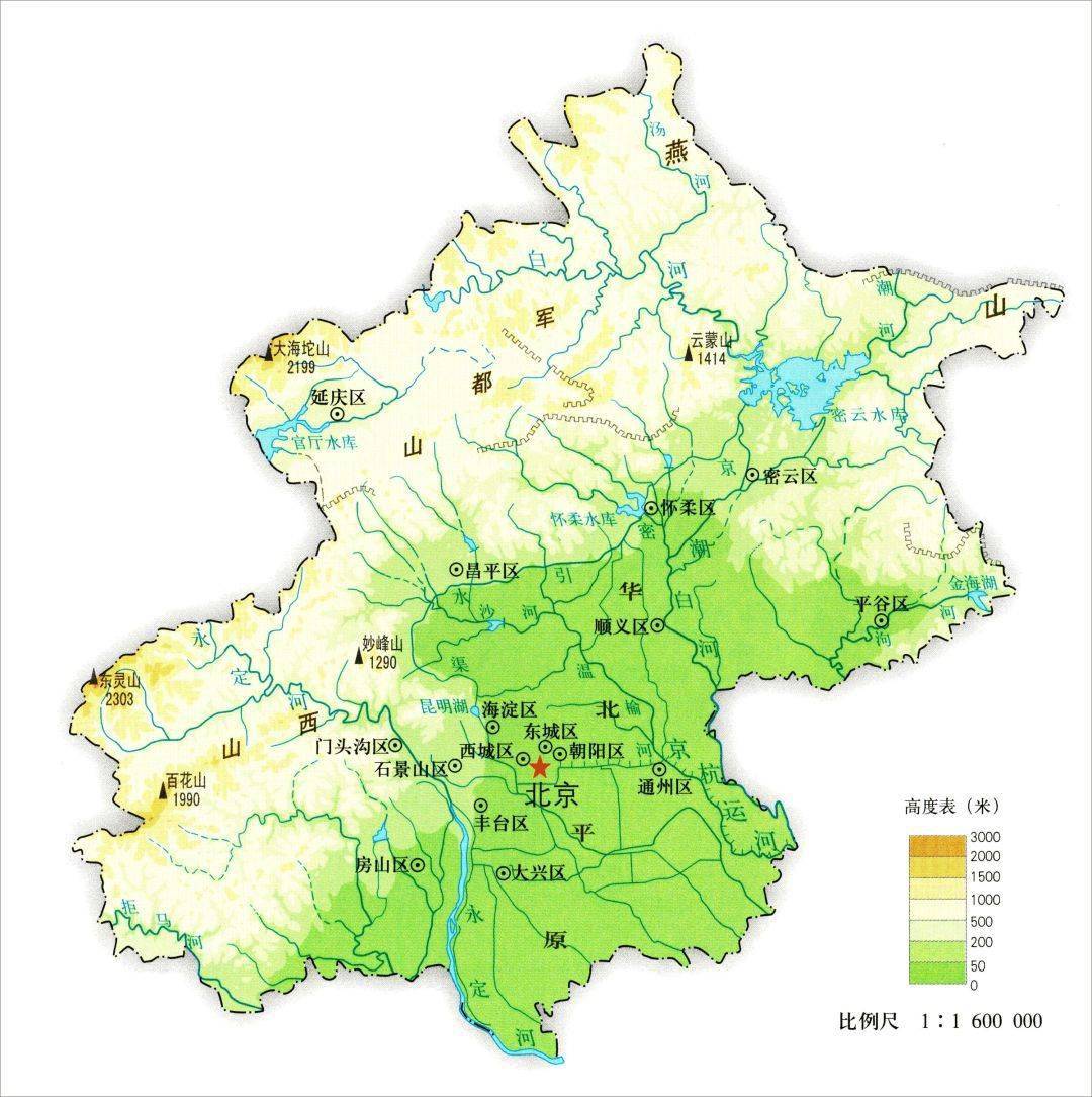 收藏丨漂亮簡潔的各省市地形地勢高清地圖