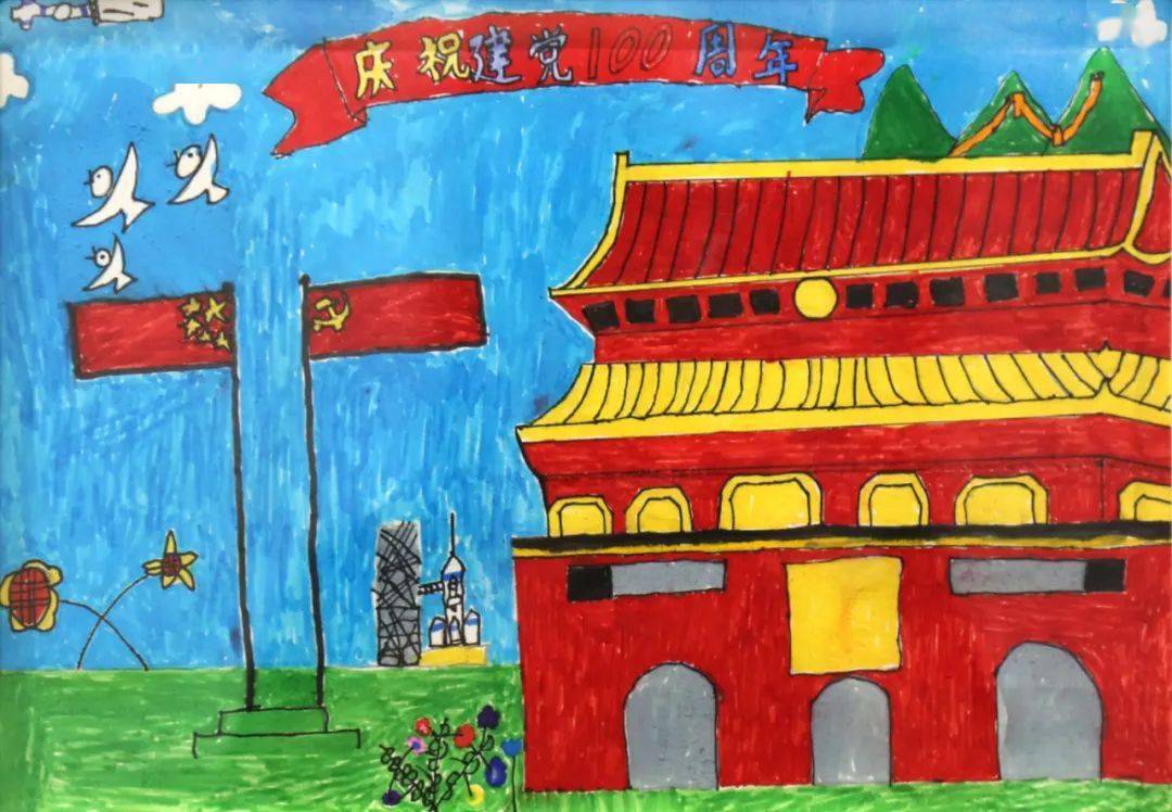 2021第三届西安少儿艺术双年展参展作品3