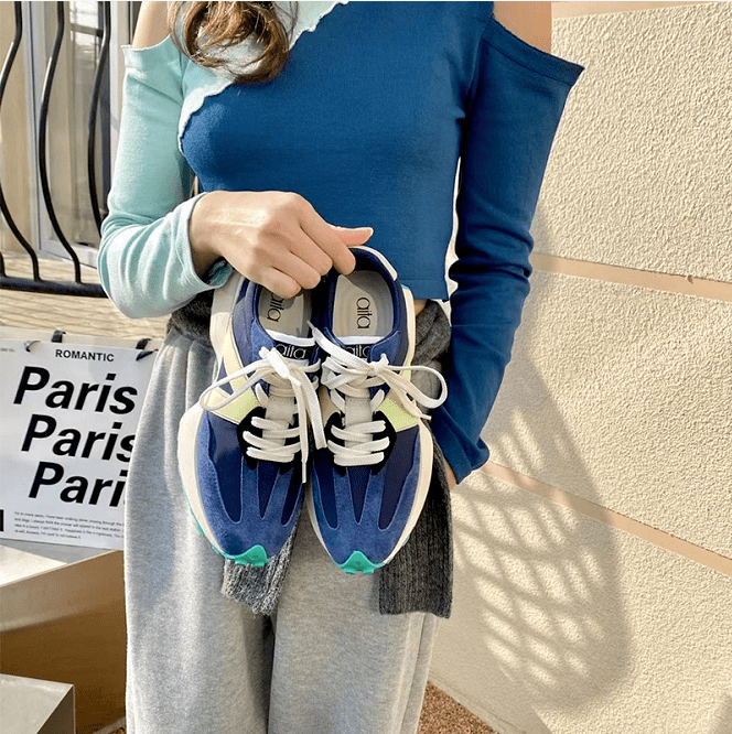 深蓝|超百搭又增高的“神仙”阿甘鞋！谁穿谁好看！