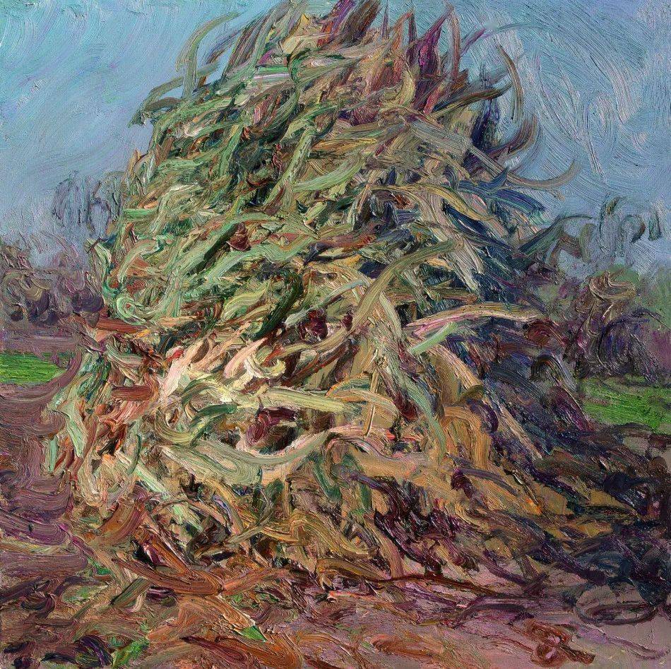 中国油画大家靳之林