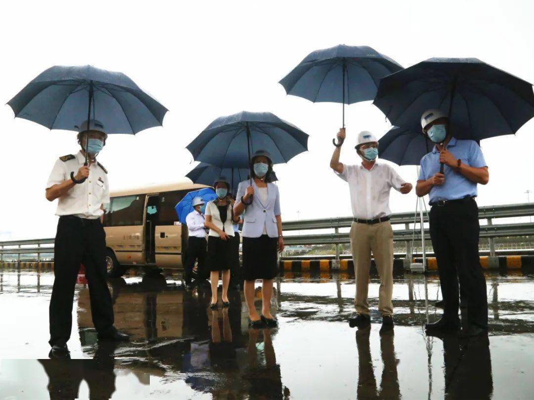 江蘇省空港和水路口岸外防輸入督查泰州工作組顧萍一行蒞臨公司專項