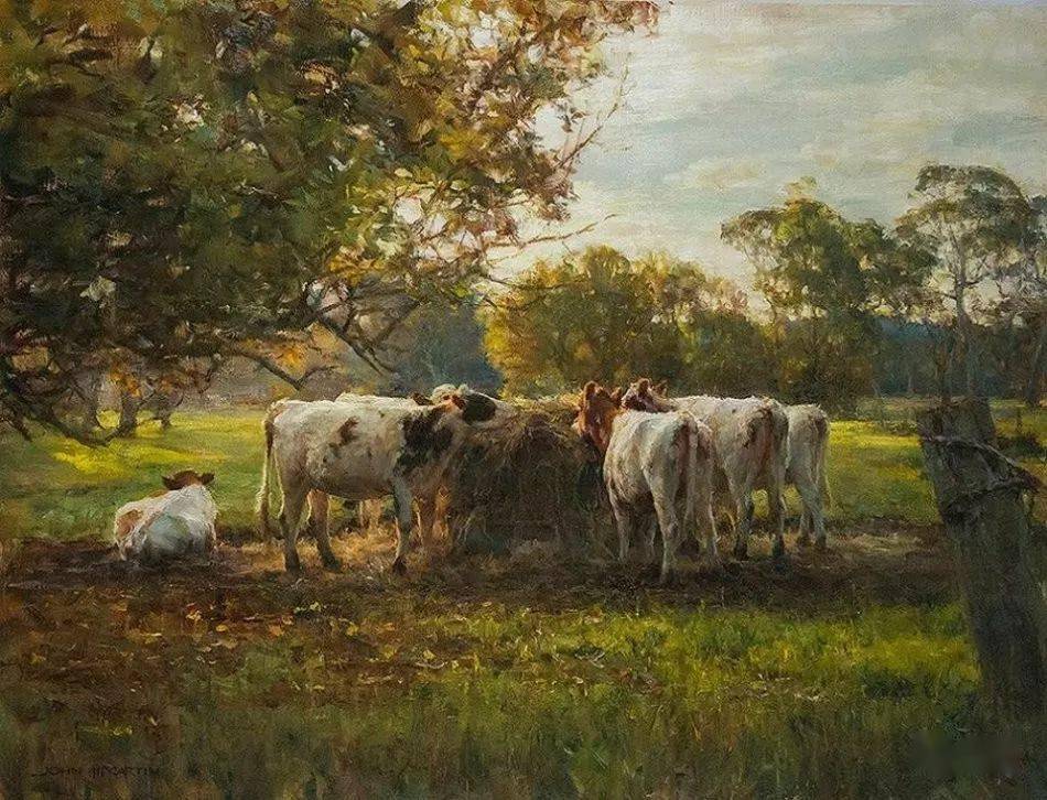 风景油画50幅真美