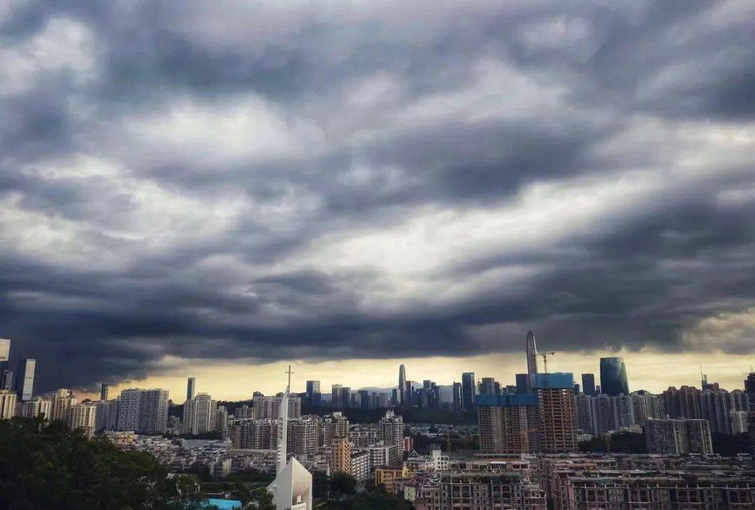 刚刚深圳部分地区暴雨闪电车辆涉水如何自救