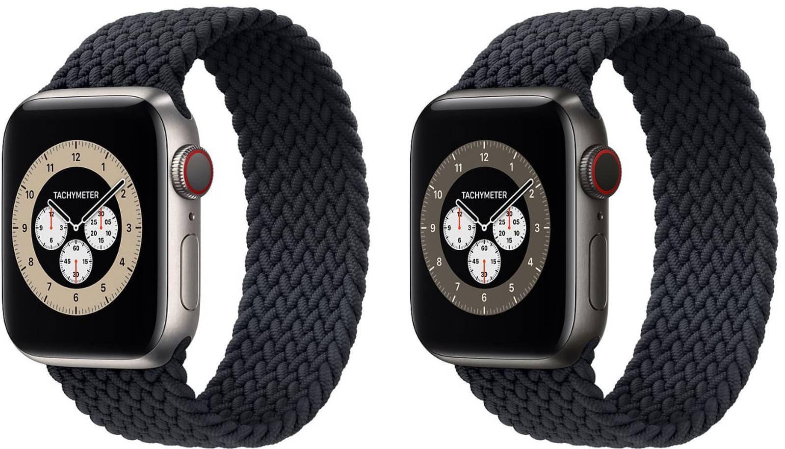 apple watch series 6系列的鈦金屬版本目前無法在蘋果的網上商店購買