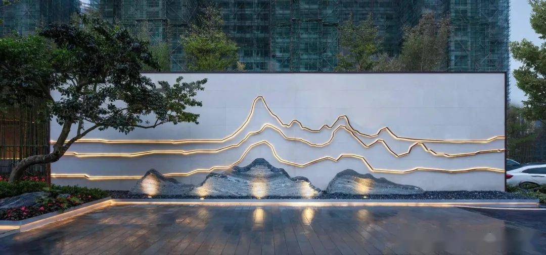 砚外之艺40款中式庭院景墙设计赏析简洁大气有韵味