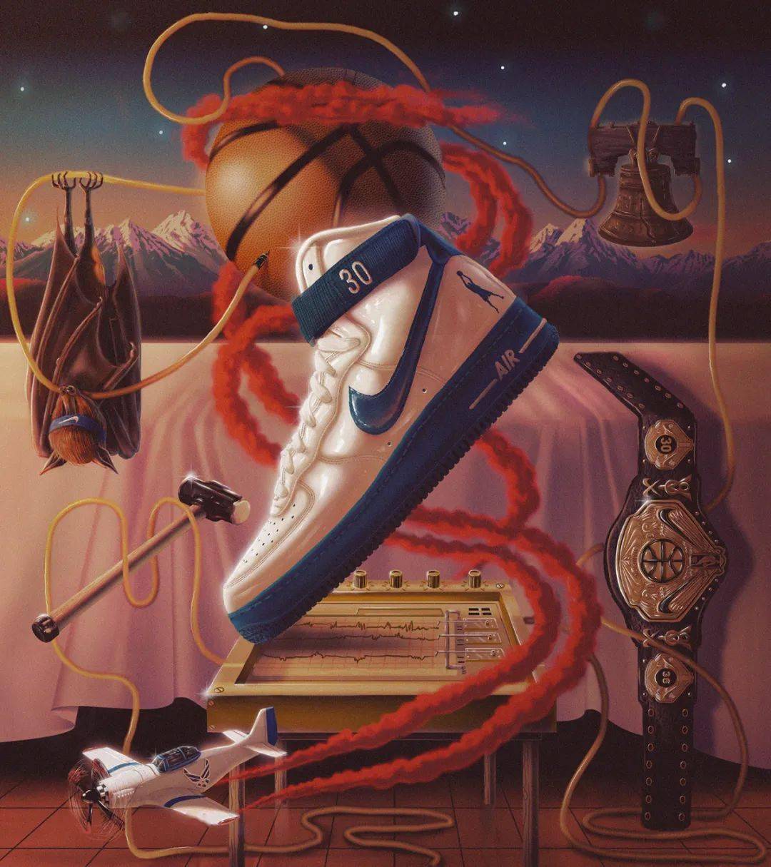 铁屑|这个小哥画风，好诡异的魔幻！