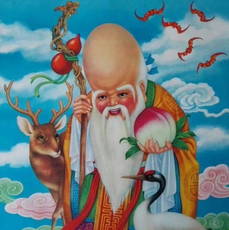 送您幸福长寿图