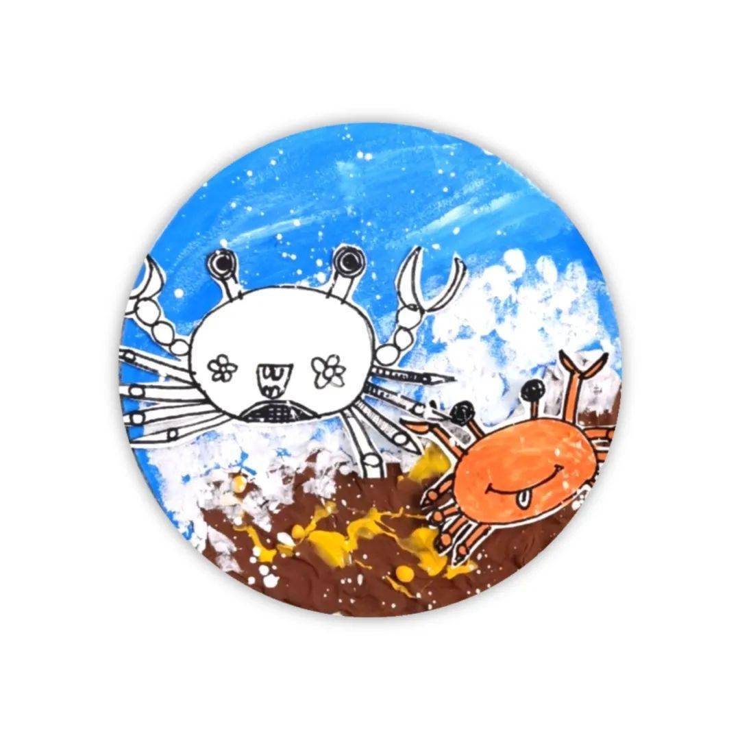 【云画廊 ▏每日一画】101班王浥尘《去赶海吧!》(444)