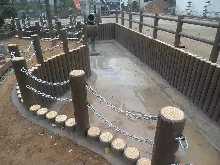 河道护岸仿木桩挡土墙的应用及优点