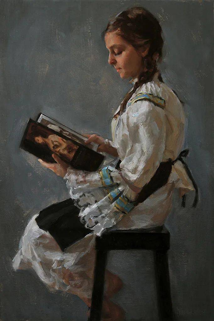 美国女画家乔安娜擅长表现属于女人独有温婉含蓄之美