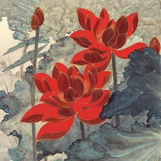 国画天地】张大千——水墨荷花欣赏_搜狐网