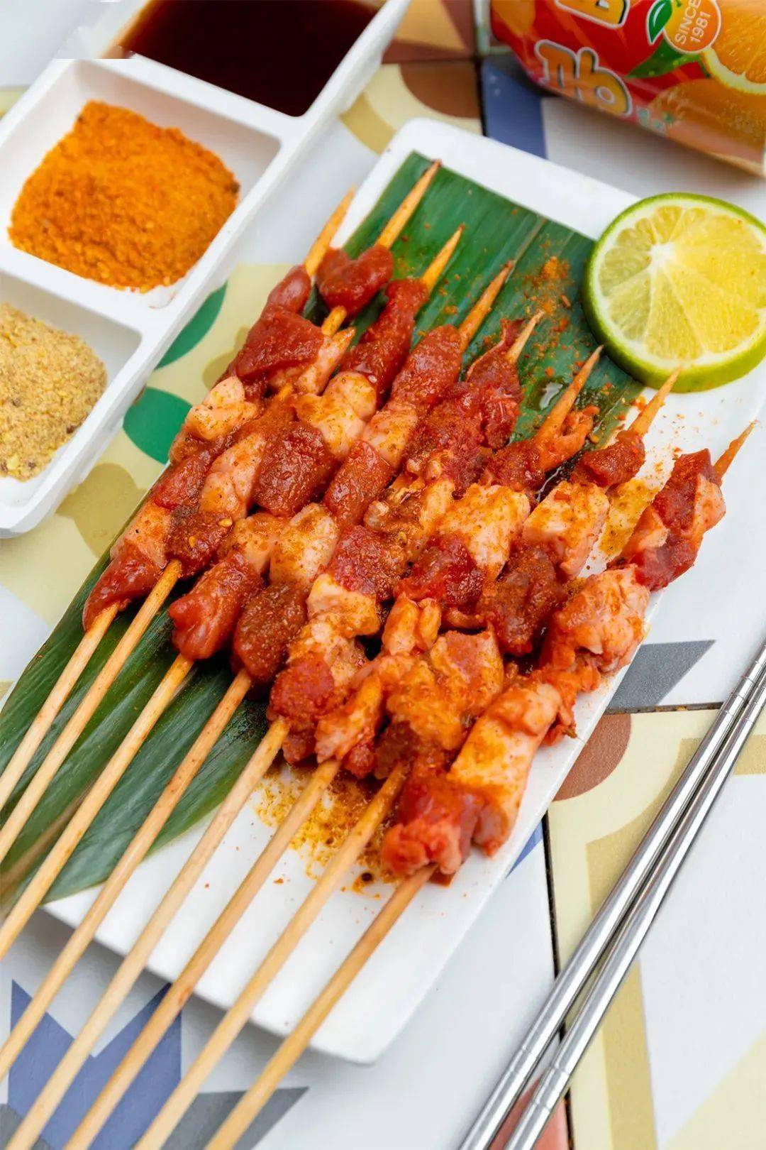 午餐/夜宵/晚餐自助任选,肉类海鲜烤串等40 道菜品任点!