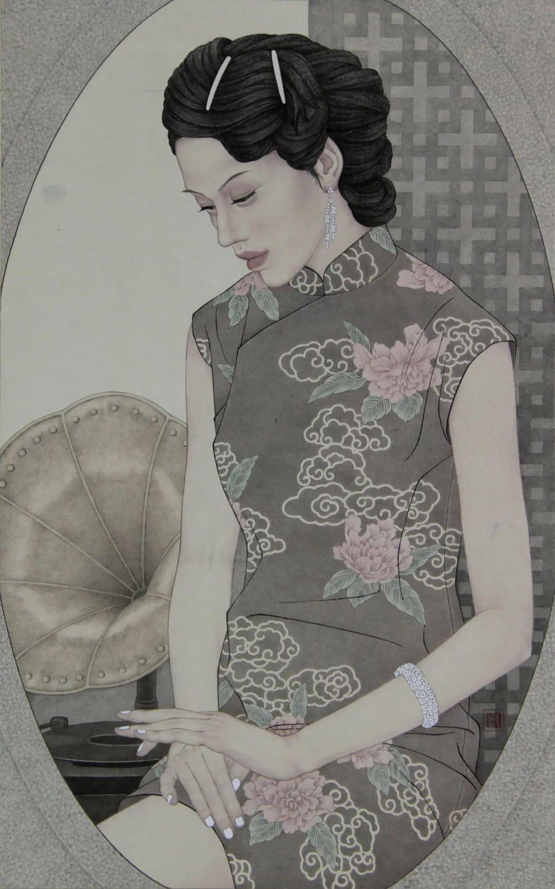 在路上铁岭工笔画家秦焕爽