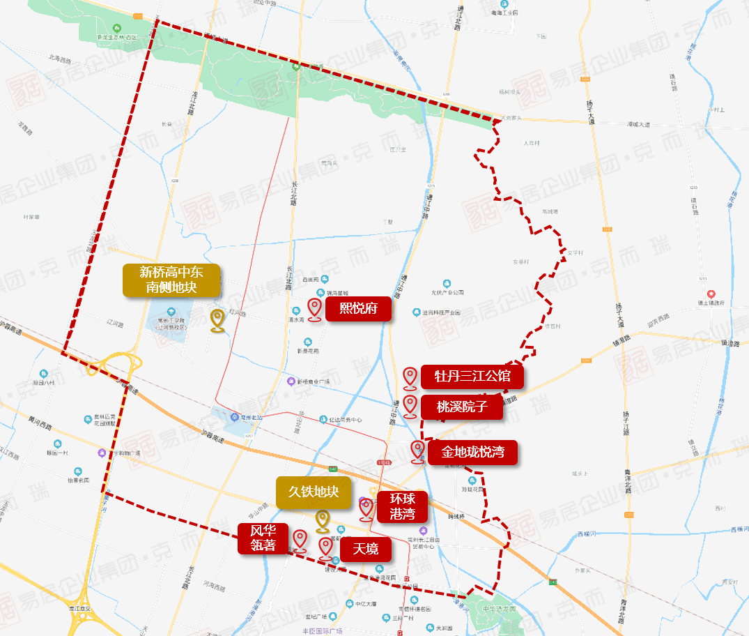 常州高铁新城地图图片