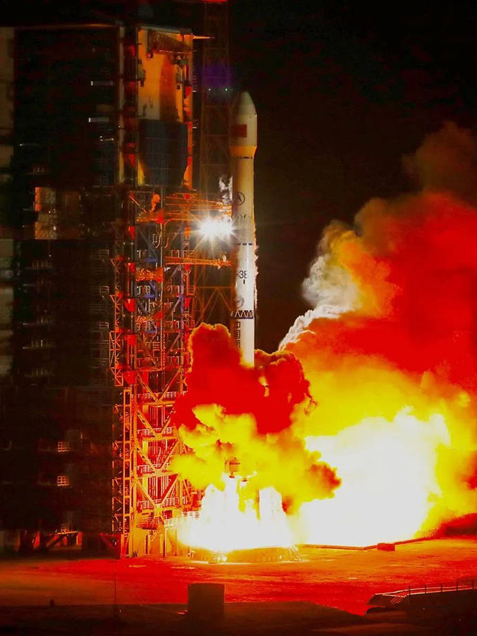 通信|长三乙火箭3项改进提升，通信技术试验卫星七号昨晚发射成功