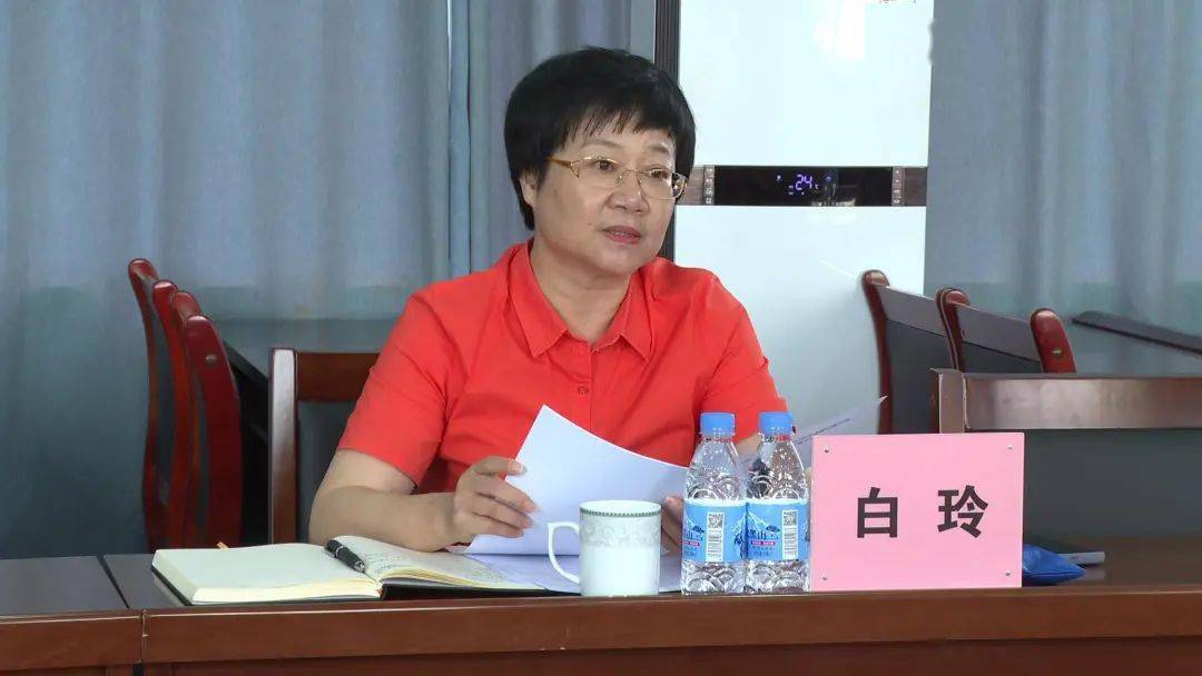 白玲强调,景洪市相关职能部门要切实提高政治站位,以党史学习教育为