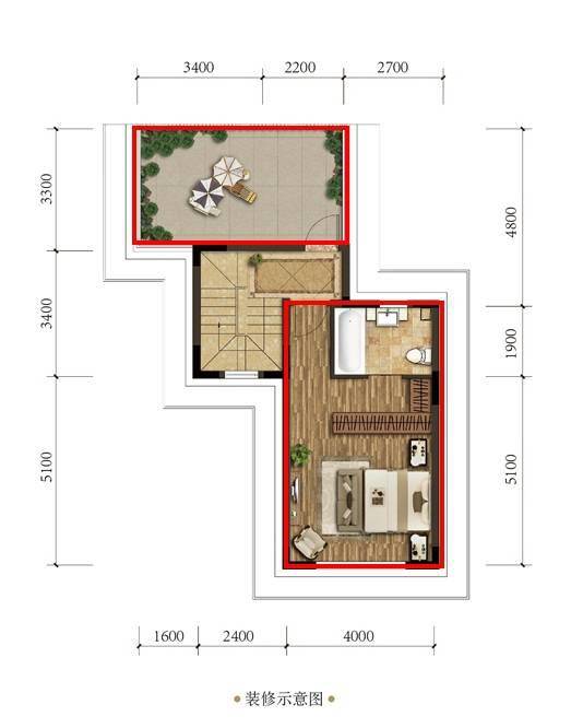 好住多人口家庭必看围合式院落l型花园146㎡合院户型研究