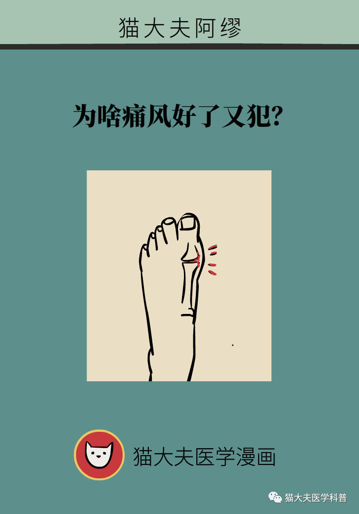 为啥痛风好了又犯?因为你可能治的是痛而不是痛风